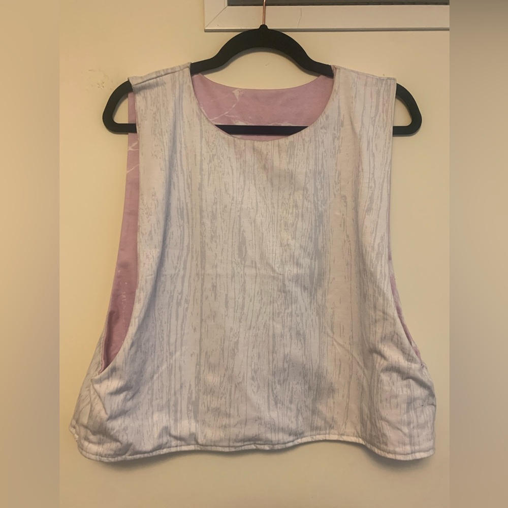 Reversible oversized workout top - Picture 2 of 2
